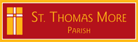 Saint Thomas More Parish banner logo